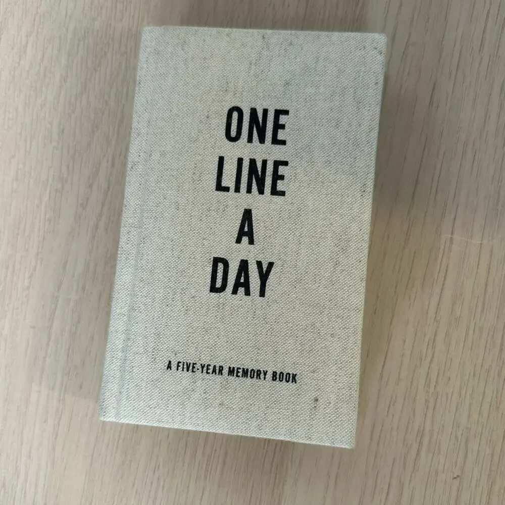 Chronicle Books One Line a Day: A Five-Year Memory Hardcover Journal - NEW
